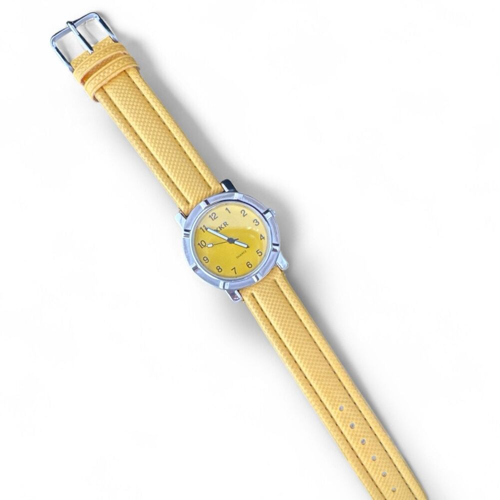 Unisex Wristwatch Jaguar XKR YELLOW FACE & STRAP Limited Edition